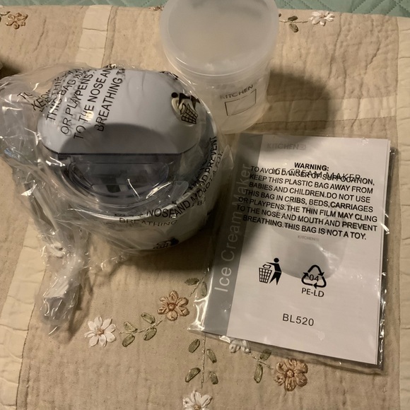 White Ice Cream Maker